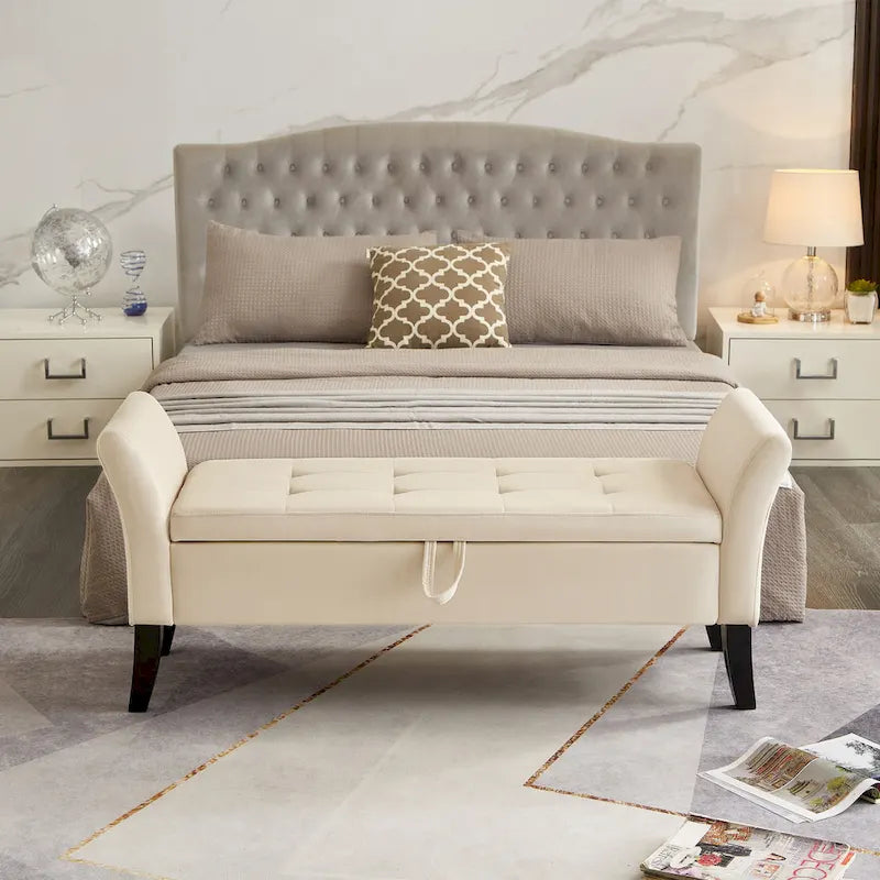 51.5 Bed Bench with Storage