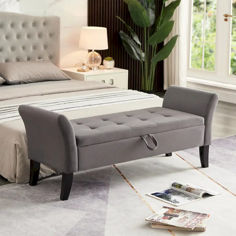 Banquette de lit 51,5 avec rangement