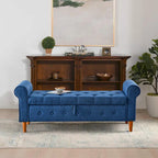 62 Bedroom tufted Button Storage Bench
