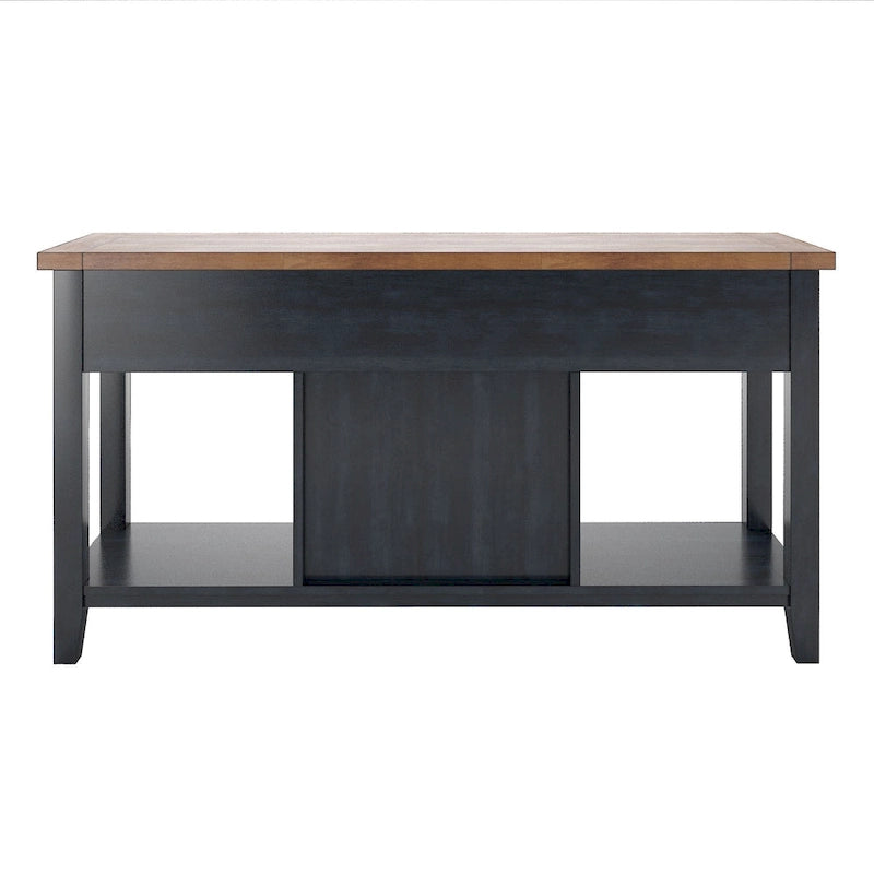 Coffret à vin bicolore Eleanor, buffet de service par iNSPIRE Q Classic