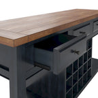 Coffret à vin bicolore Eleanor, buffet de service par iNSPIRE Q Classic