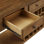 Coffret à vin bicolore Eleanor, buffet de service par iNSPIRE Q Classic