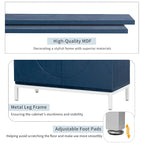 Meuble de rangement simple, meuble d'appoint avec placage en bois massif