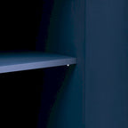 Meuble de rangement simple, meuble d'appoint avec placage en bois massif