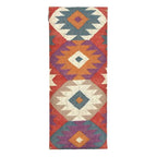 Banc capitonné Kilim fait main HERAT ORIENTAL - 12,5 x 16 x 30