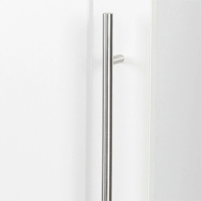 Armoire de rangement empilable, blanche