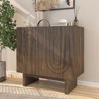 Meuble d'appoint en bois à 2 portes Clihome Furniture