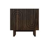 Meuble d'appoint en bois à 2 portes Clihome Furniture