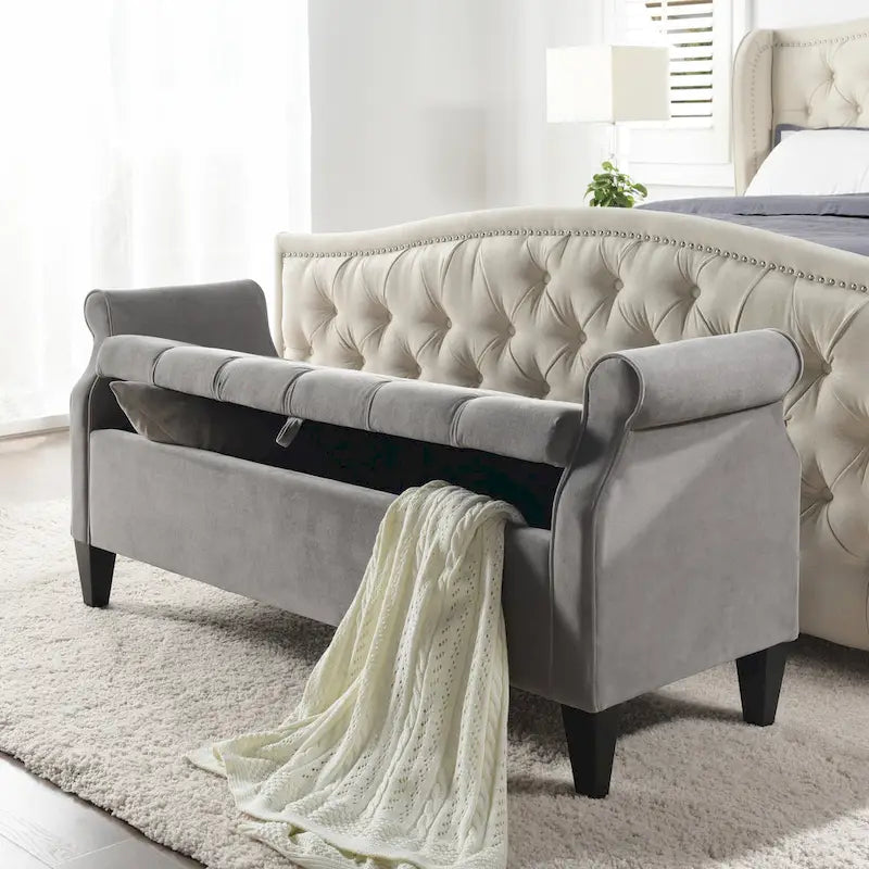 Banc de rangement Jacqueline de Jennifer Taylor Home
