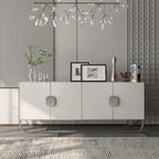 Meuble d'appoint en bois à 4 portes Clihome Furniture