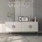 Meuble d'appoint en bois à 4 portes Clihome Furniture