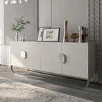 Meuble d'appoint en bois à 4 portes Clihome Furniture