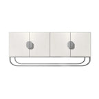 Meuble d'appoint en bois à 4 portes Clihome Furniture