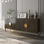 Meuble d'appoint en bois à 4 portes Clihome Furniture