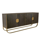 Meuble d'appoint en bois à 4 portes Clihome Furniture