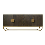 Meuble d'appoint en bois à 4 portes Clihome Furniture