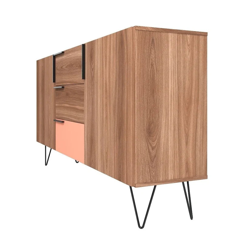 Buffet Manhattan Comfort Beekman 62,99 avec 4 étagères