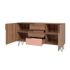 Buffet Manhattan Comfort Beekman 62,99 avec 4 étagères