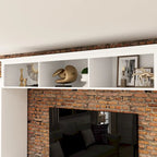 Ensemble de salon avec meuble TV et deux portes bibliothèque 102/68,1L