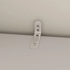 Ensemble de salon avec meuble TV et deux portes bibliothèque 102/68,1L