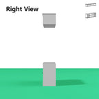 Ensemble de salon avec meuble TV et deux portes bibliothèque 102/68,1L