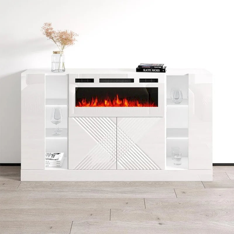 Buffet cheminée Diuna WH-EF