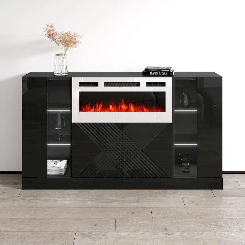 Buffet cheminée Diuna WH-EF