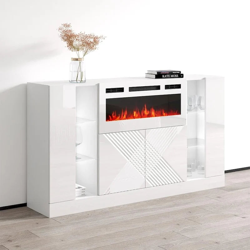 Buffet cheminée Diuna WH-EF