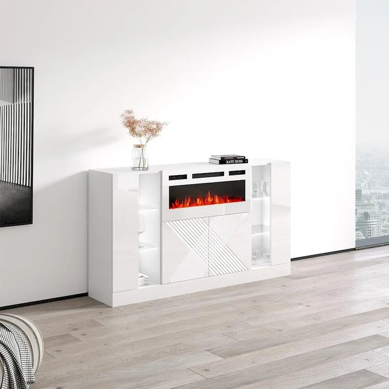 Buffet cheminée Diuna WH-EF