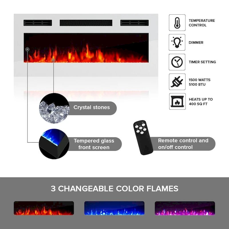 Buffet cheminée Diuna WH-EF