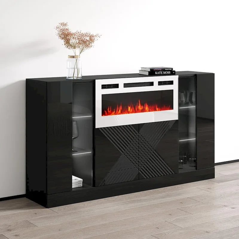 Buffet cheminée Diuna WH-EF