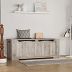 Banc à chaussures pour entrée - 15,7 cm (P) x 39,4 cm (L) x 19,2 cm (H)