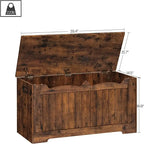 Banc à chaussures pour entrée - 15,7 cm (P) x 39,4 cm (L) x 19,2 cm (H)