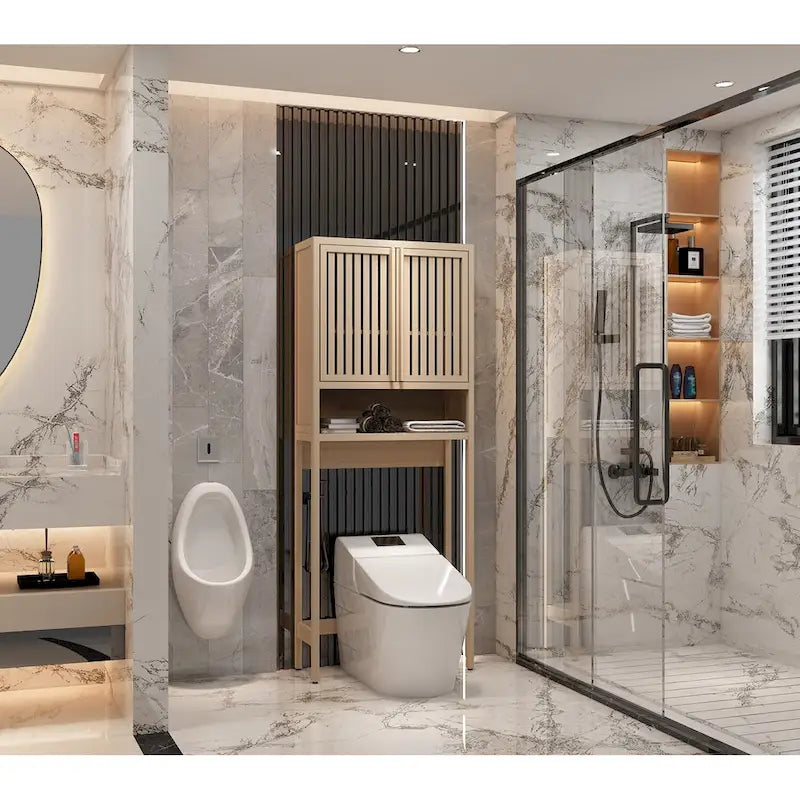 étagère de rangement pour toilettes indépendante