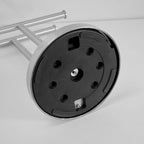 Barre de comptoir autoportante avec double porte-serviettes en forme de T pour salle de bain ou cuisine