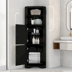 Armoire d'angle haute pour salle de bain