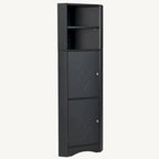 Armoire d'angle haute pour salle de bain