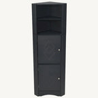 Armoire d'angle haute pour salle de bain