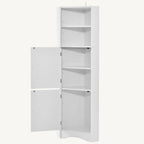 Armoire d'angle haute pour salle de bain