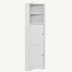 Armoire d'angle haute pour salle de bain