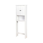 Merax Bathroom Wooden Over-The-Toilet with Adjustable Shelf
