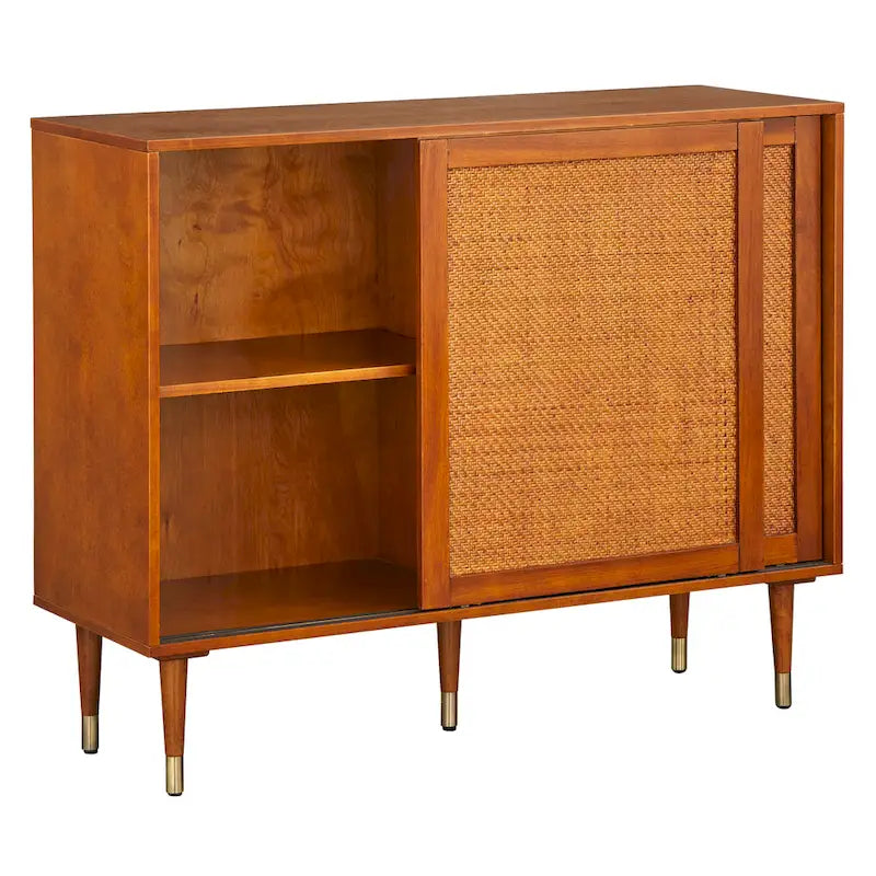 Angelo:HOME Buffet Allen en rotin - 47,7 x 15,7 x 36