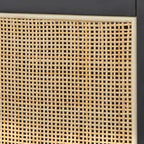 Angelo:HOME Buffet Allen en rotin - 47,7 x 15,7 x 36