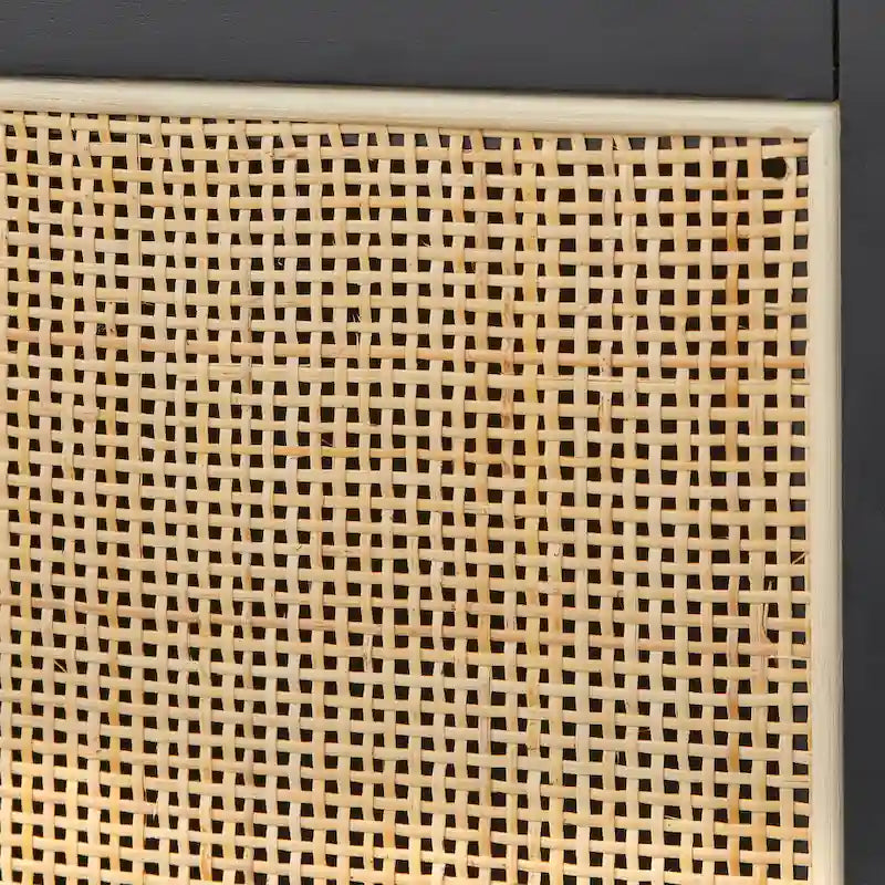 Angelo:HOME Buffet Allen en rotin - 47,7 x 15,7 x 36