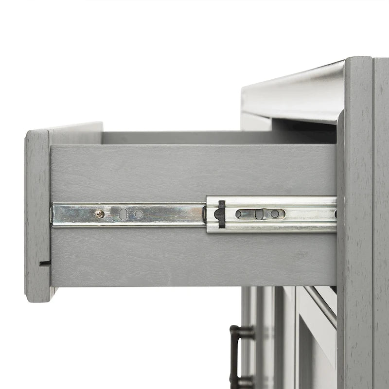 Ensemble buffet et bibliothèque Crosley Tara 3 pièces - 15 x 97 x 67,63