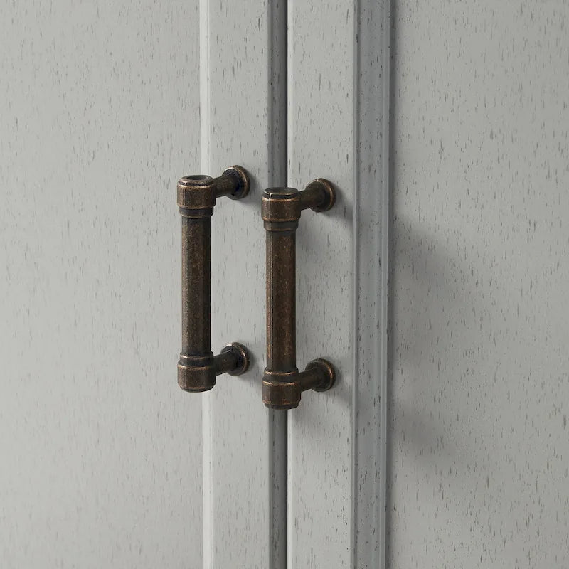 Ensemble buffet et bibliothèque Crosley Tara 3 pièces - 15 x 97 x 67,63