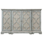 Armoire à quatre portes Uttermost Sophie Sea Grey