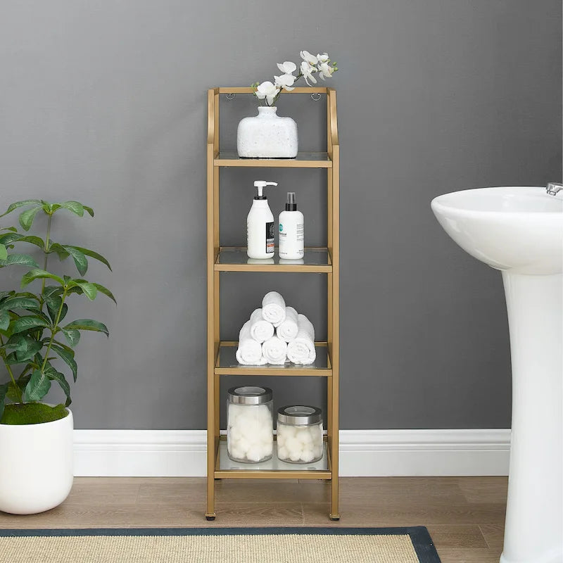 Etagere courte Crosley Aimee - 12,5 L x 12,5 P x 40 H