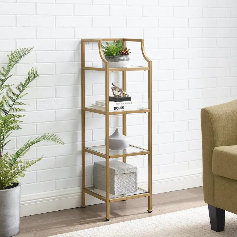 Etagere courte Crosley Aimee - 12,5 L x 12,5 P x 40 H