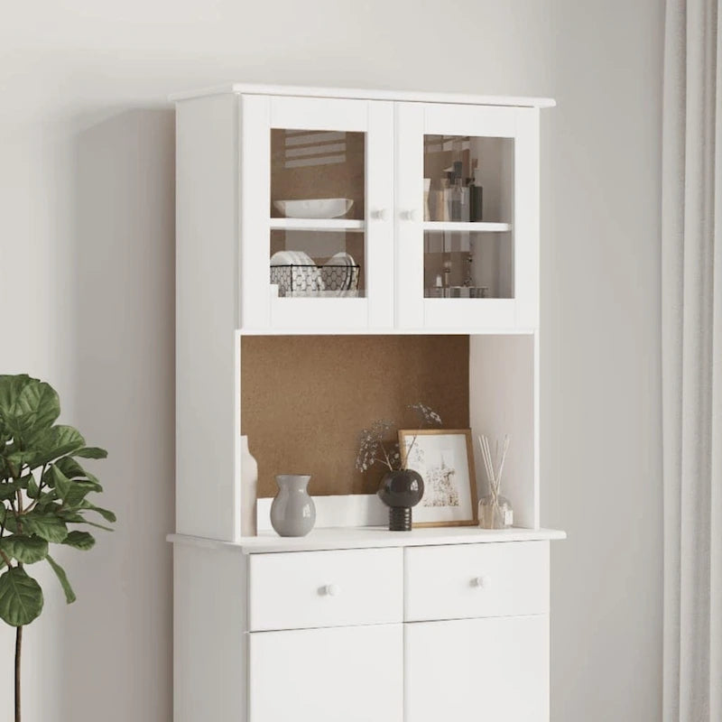 Plateau de commode vidaXL ALTA 30,3 x 11,8 x 36,2 cm en pin massif - 30,3 x 11,8 x 36,2 cm